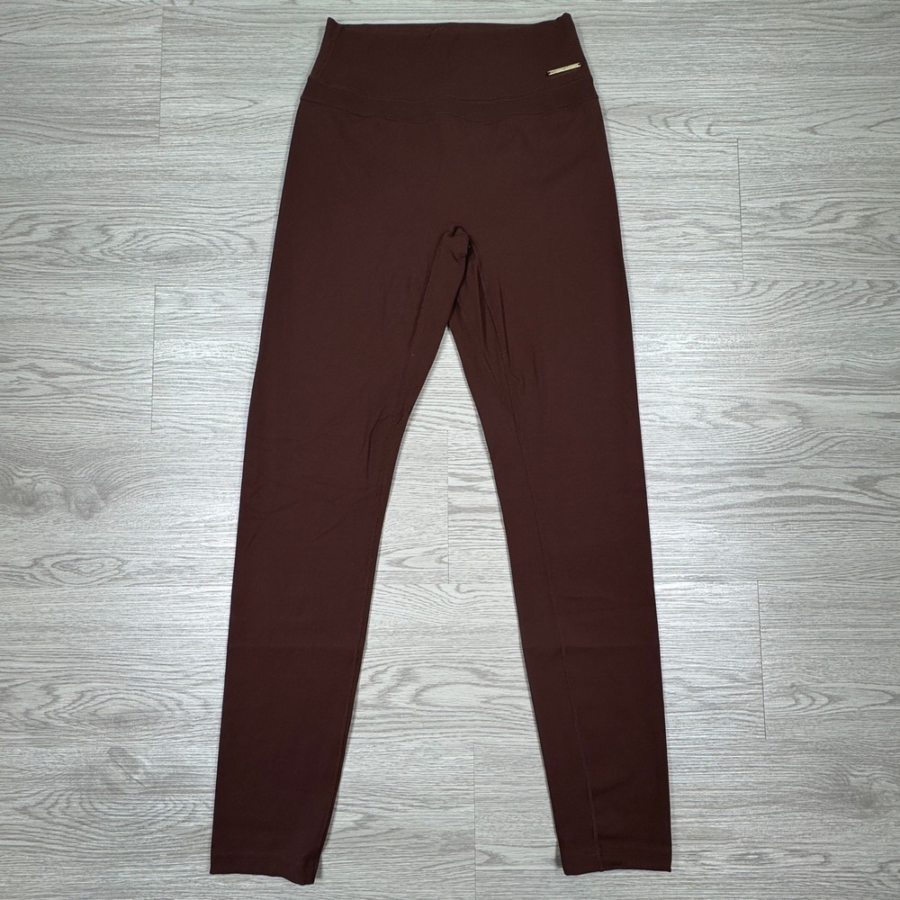 Gymshark Women's Leggings Whitney Simmons High Rise Brown XS Scrunch Butt Yoga